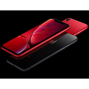 Apple iPhone XR 15,5 cm (6,1 collas) ar divām SIM kartēm iOS 14 4G 64 GB sarkanā krāsā