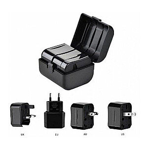 Lādētājs CP 3in1 Multi adapter + Carrying case
