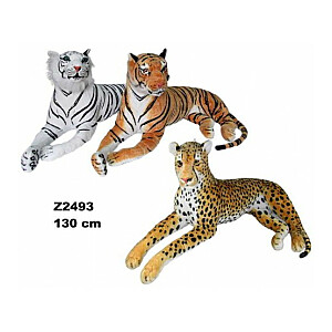Plī&scaron;a zvērs (tīģeris, leopards, baltais tīģeris) 130 cm (Z2493) 158123