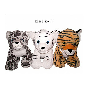 Плюшевые звери (тигр, леопард, белый тигр ) 45 cm (Z2515) 160195