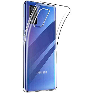 Fusion Ultra Back Case 2 mm Izturīgs Silikona Aizsargapvalks Samsung A415 Galaxy A41 Caurspīdīgs