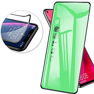 Fusion ceramic glass 9D aizsargstikls pilnam ekrānam Samsung A245 Galaxy A24 4G | A256 Galaxy A25 5G melns