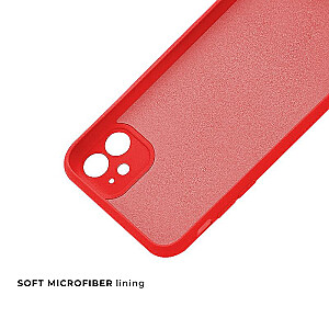 Fusion elegance fibre izturīgs silikona aizsargapvalks Xiaomi Redmi 13C | Poco C65 4G sarkans