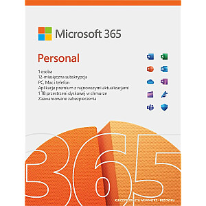 Microsoft 365 Personal PL — лицензия на один год