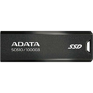ADATA SC610 1 TB zibatmiņas disks (SC610-1000G-CBK/RD)