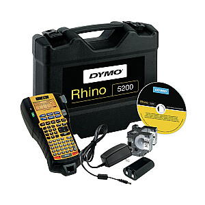 Принтер для этикеток DYMO RHINO 5200 Kit, термоперенос, 180 x 180 точек на дюйм, ABC