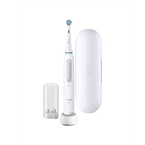 Oral-B Electric Toothbrush iO4 For adults Rechargeable Quite White Number of brush heads included 1 Number of teeth brushing modes 4