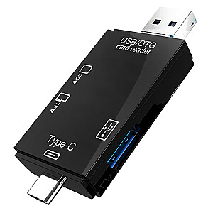 KASETNE VAKOSS 6В1 USB A / MICRO USB / USB C / SD / MICRO SD / USB TC-R425X