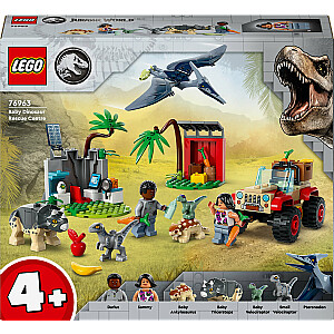 Центр спасения детенышей динозавров LEGO Jurassic World (76963)