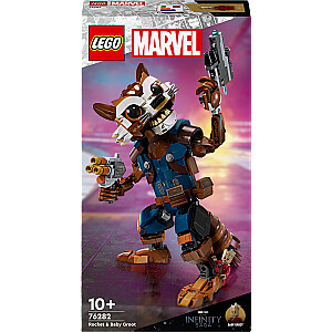 LEGO Marvel Rocket and Baby Groot (76282)