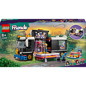 LEGO Friends popzvaigznes koncertautobuss (42619)