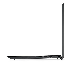 Dell Inspiron 3535 Ryzen 5 7530U 15,6" FHD 120Hz 16GB DDR4 SSD512 AMD Radeon Graphics bez aizmugurgaismojuma Win11 3 gadi, melns