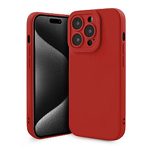 Fusion Softy izturīgs silikona aizsargapvalks Apple iPhone 11 sarkans
