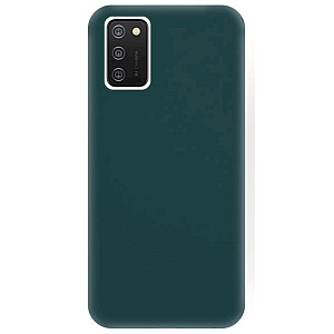 Fusion soft matte silikona aizsargapvalks Samsung A145 | A146 Galaxy A14 4G | 5G tumši zaļš