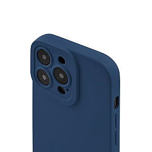 Fusion Softy izturīgs silikona aizsargapvalks Apple iPhone 13 Pro zils