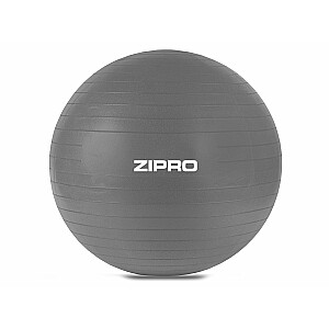 Гимнастический мяч Zipro Anti-Burst 65 см, серый