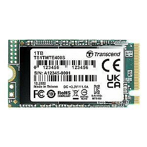 Disk Transcend MTE400S 1 TB M.2 2242 PCI-E x4 Gen3 NVMe SSD (TS1TMTE400S)