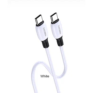 KAKUSIGA KSC-951 USB-C -> USB-C uzlādes kabelis 60W | 100 cm balts