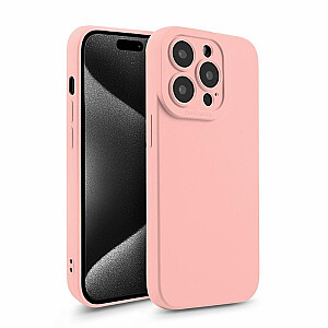 Fusion Softy izturīgs silikona aizsargapvalks Apple iPhone 13 rozā