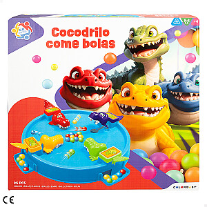 Galda spēle bumbiņ ķērāji Krokodili 3+ CB47434