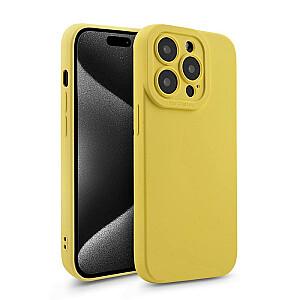 Fusion Softy прочный силиконовый чехол для Apple iPhone 14 Pro желтый