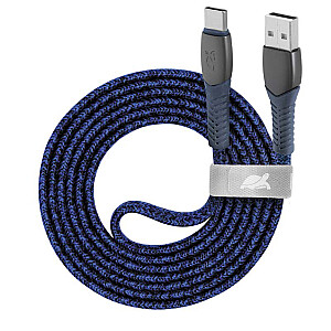 КАБЕЛЬ USB-C К USB2.0 1,2 М/СИНИЙ PS6102 BL12 RIVACASE