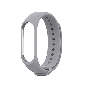 Ремешок для часов Fusion Wave для Xiaomi Mi Band 3 | 4 | 5 | 6 серый