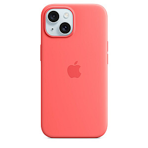 MagSafe silikona maciņš priekš Apple iPhone 15 - sarkans