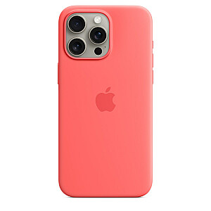 MagSafe silikona maciņš priekš Apple iPhone 15 Pro Max - rozā