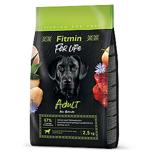 FITMIN For Life Adult - сухой корм для собак - 2,5 кг
