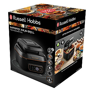 Russell Hobbs SatisFry Air & Grill Multipoke 5,5L 1745W melns