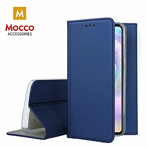 Mocco Smart Magnet Book Case Grāmatveida Maks Telefonam Samsung Galaxy A21 Zils