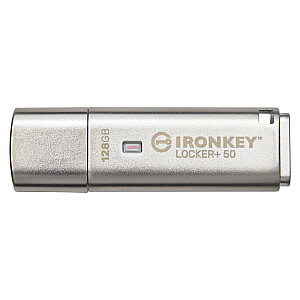 Kingston IronKey Locker+ 50 128 ГБ USB 3.0