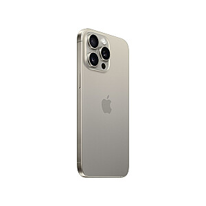 Apple iPhone 15 Pro Max, 17 cm (6,7 collas), divas SIM kartes, iOS 17, 5G, USB Type-C, 256 GB, titāna