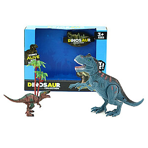 Динозавры фигурки (один со звуком) пластик 29,5x22x10 cm 525603