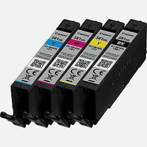 Oriģinālā Canon tinte CLI-581 XXL, CMYK (1998C005)