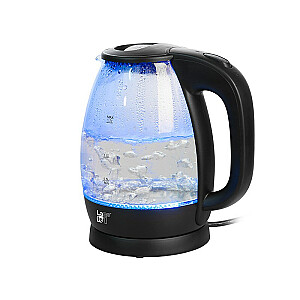 Электрический чайник LAFE CEG012.2 1,7 л 2200 Вт Черный, Прозрачный