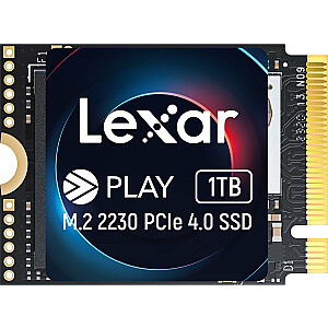Disk Lexar Play 1 TB M.2 2230 PCI-E x4 Gen4 NVMe SSD (LNMPLAY001T-RNNNG)