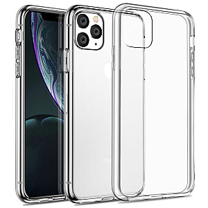 Fusion Ultra Back Case 0.3 mm прочный силиконовый чехол для Apple iPhone 11 прозрачный