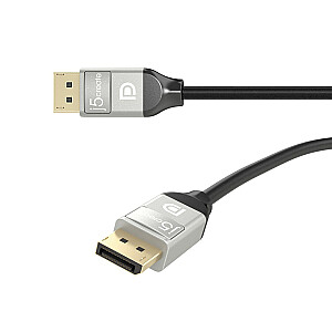 Кабель J5create 4K DisplayPort (DisplayPort M — DisplayPort M; 1,8 м; цвет черный) JDC42-N