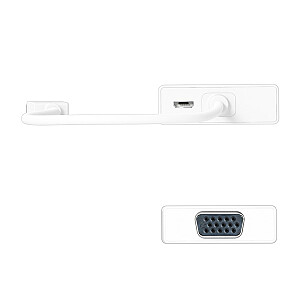 j5create Mini Docking Station USB3.0 1x HDMI/1xVGA/2xUSB 3.1/1xMicro USB/1xRJ45 Gigabit; sudraba krāsa JUD380-N