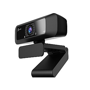 Веб-камера j5create JVCU100 USB™ HD с поворотом на 360°, разрешением видеосъемки 1080p, черная