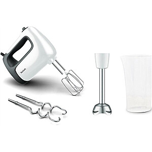 TEFAL Hand Mixer PrepMix+ HT462138 500 W Number of speeds 5 Turbo mode White