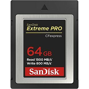 SanDisk Extreme PRO CFexpress 64 GB karte (SDCFE-064G-GN4NN)