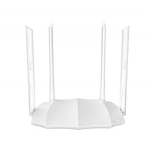 Tenda AC5 v3.0 DUAL BAND ROUTER 1200MB/S Wireless Router Dual Band (2,4GHz/5GHz) Fast Ethernet White