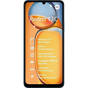Xiaomi Redmi 13C 8/256 GB Tumši zils