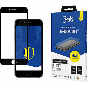 3мк FlexibleGlass Max для Apple iPhone 7/8/SE 2020/2022 Черный