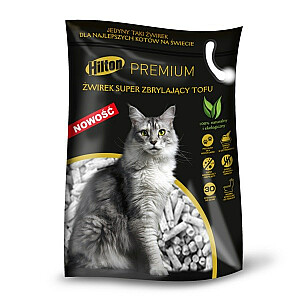HILTON Tofu Super-Clumping kaķu pakaiši - 2,5 kg
