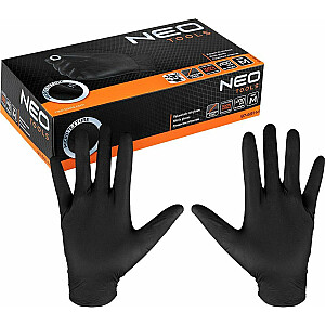 Перчатки Neo Nitrile (Нитриловые перчатки, черные, 100 шт, размер М)