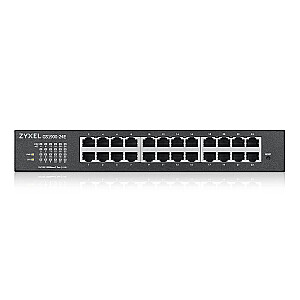 Tīkla slēdzis Zyxel GS1900-24E-EU0103F Managed Gigabit Ethernet L2 (10/100/1000) 1U Black